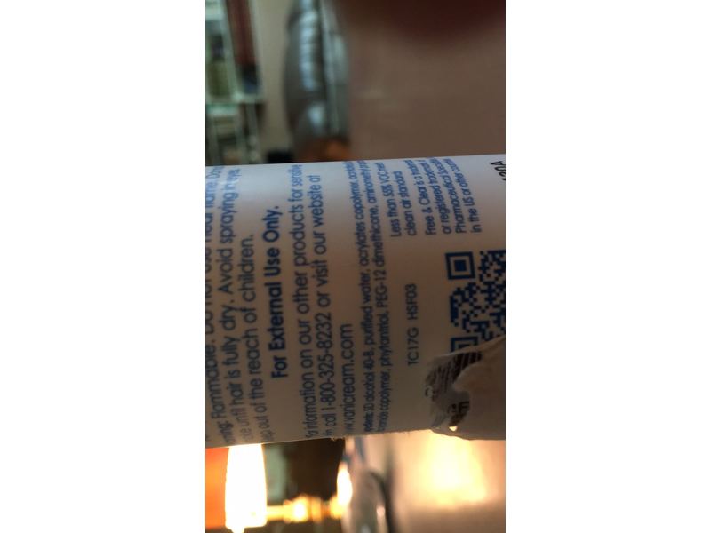 Free & Clear Hairspray Firm Hold, 8 fl oz (237 mL)