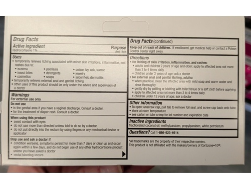 Good Neighnor Pharmacy Anti-Itch Ointment, 1% Hydrocortisone, 1 oz/28.4 g