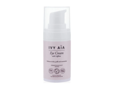 IVY AIA Eye Cream, Caffeine & Hyaluronic Acid, 0.5 fl oz/15 mL