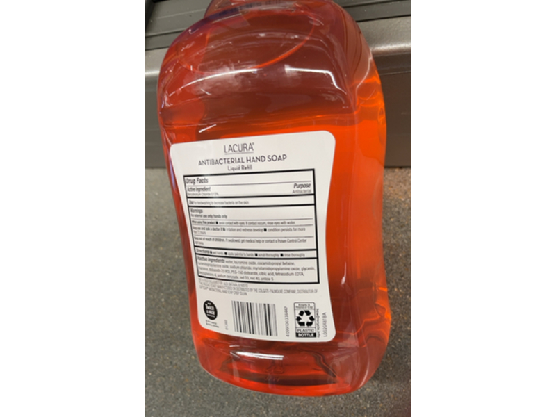 Lacura Antibacterial Hand Soap, 56 fl oz/1.65 L