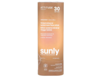 Attitude Sunly Tinted Mineral Sunscreen Face Stick, SPF 30, Unscented, 0.7 oz/20 g - Image 2
