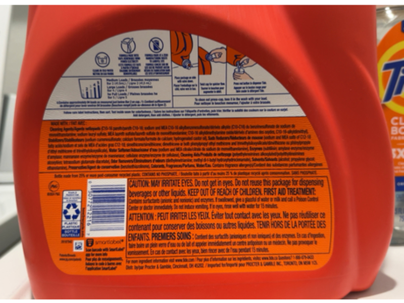 Tide Hygienic Clean Heavy 10x Duty Liquid Laundry Detergent, Original Scent, 94 Loads, 132 fl oz/3.9 L