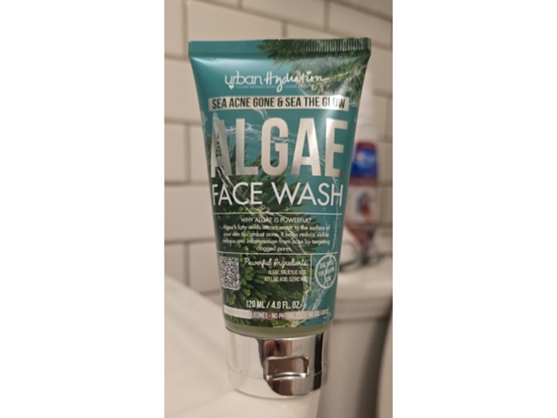 Urban Hydration Algae Face Wash, Sea Acne Gone & Sea The Glow, 4.0 fl oz/120 mL