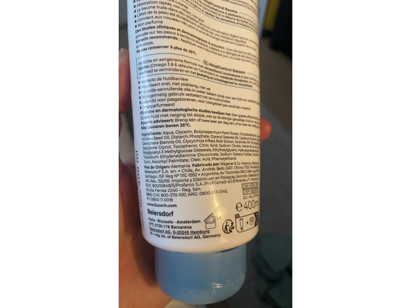 Eucerin Atopi Control, 400 mL