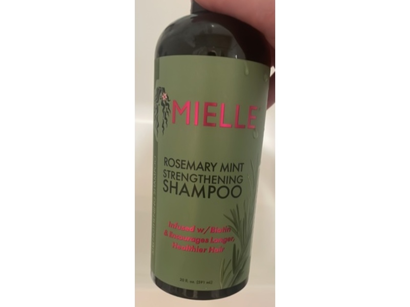 Mielle Rosemary Mint Strengthening Shampoo, 20 fl oz/591 mL