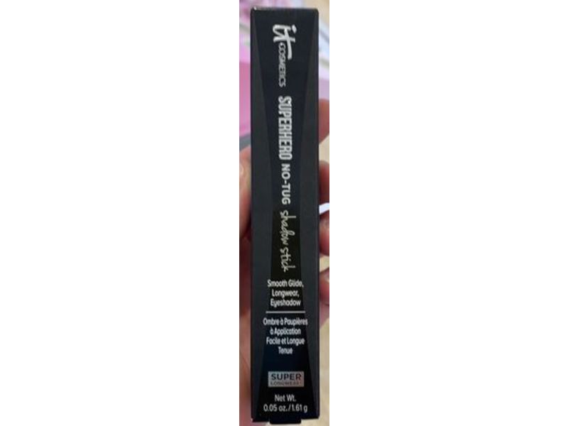 IT Cosmetics Superhero No-Tug Shadow Stick Smooth Glide Longwear Eyeshadow, Bionic Bronze, 0.05 oz/1.61 g