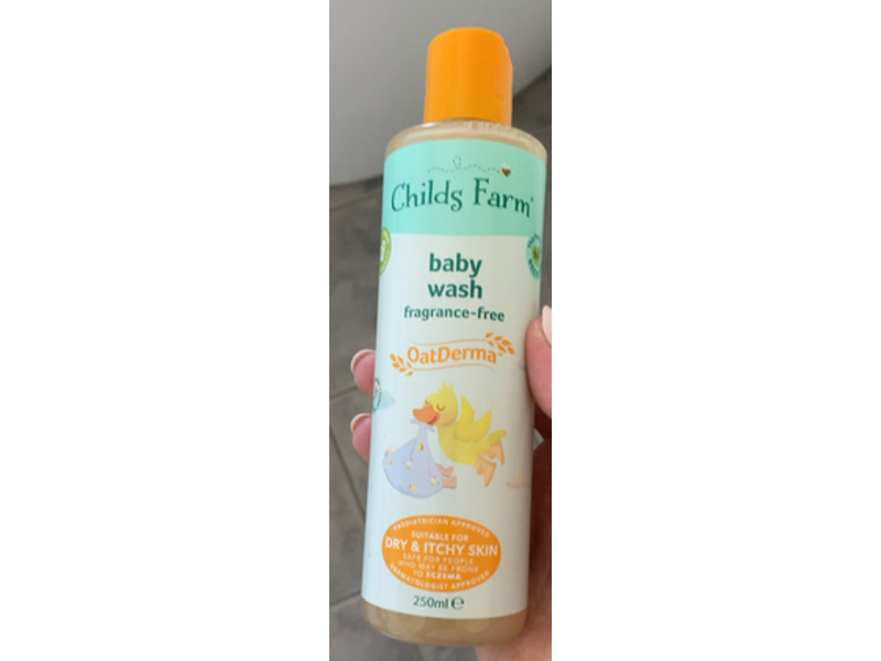 Childs Farm Baby Wash, Oat Derm, 250 mL