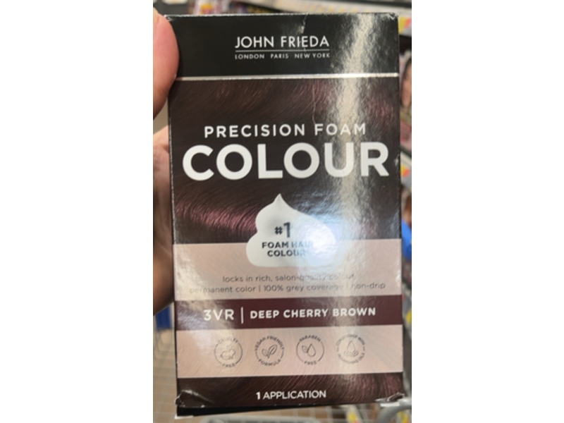John Frieda Precision Foam Colour, 3VR Deep Cherry Brown, 1 Application