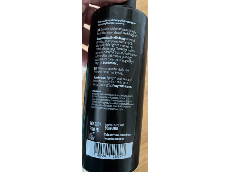 Nilens Jord Shampoo, Aloe Vera, 300 mL
