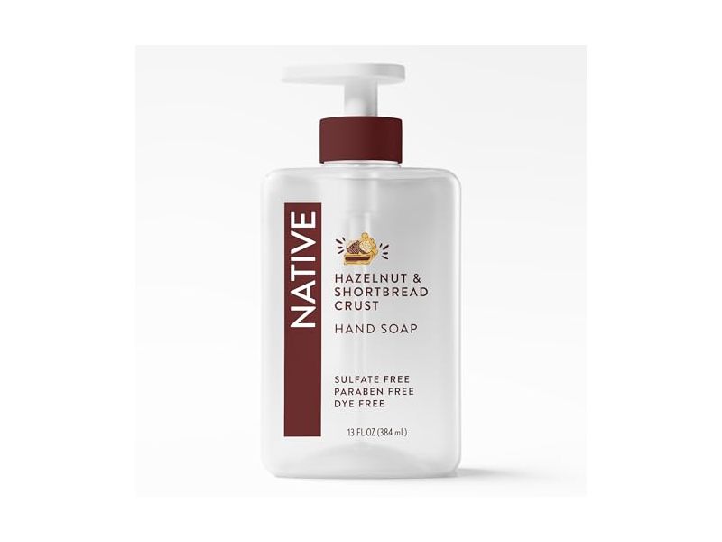 Native Hand Soap, Hazelnut & Shortbread Crust, 13 oz/384 mL