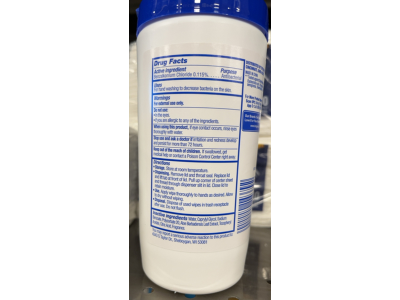 Kroger Antibacterial Hand Wipes, Fresh Scent, 40 Count