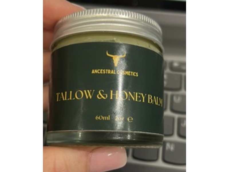 Ancestral Cosmetics Tallow & Honey Balm, 2 oz/ 60 mL