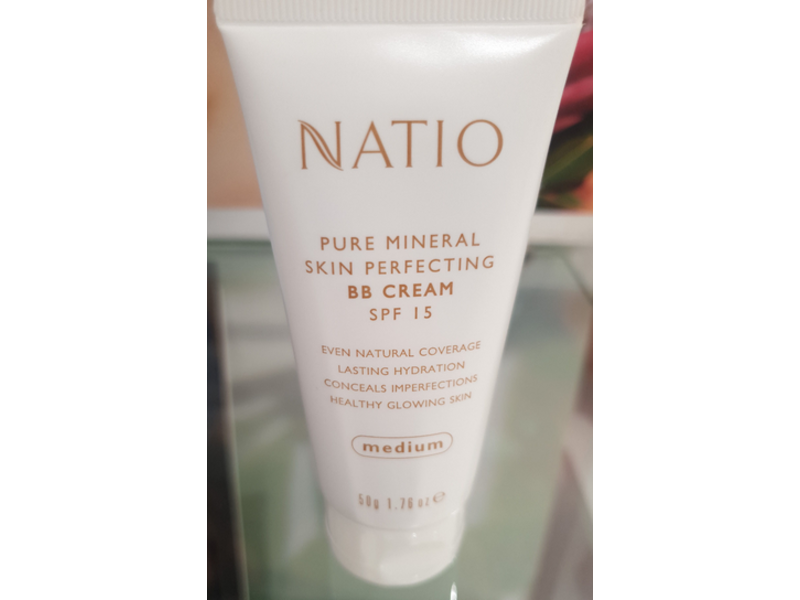 Natio Pure Mineral Skin Perfecting Bb Cream, SPF 15, Medium, 1.76 oz/50 g
