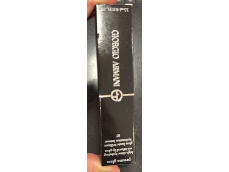 Giorgio Armani Prisma Glass High-Shine Lip Gloss, 07 Nude Glow, 0.11 fl oz/3.5 mL