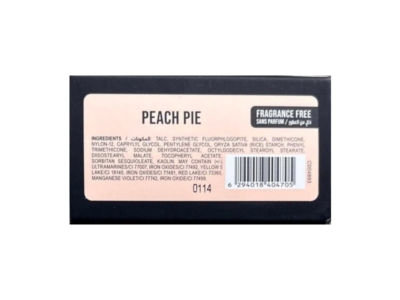 Huda Beauty Easy Bake Loose Baking & Setting Powder, Peach Pie, 0.17 oz/20 g