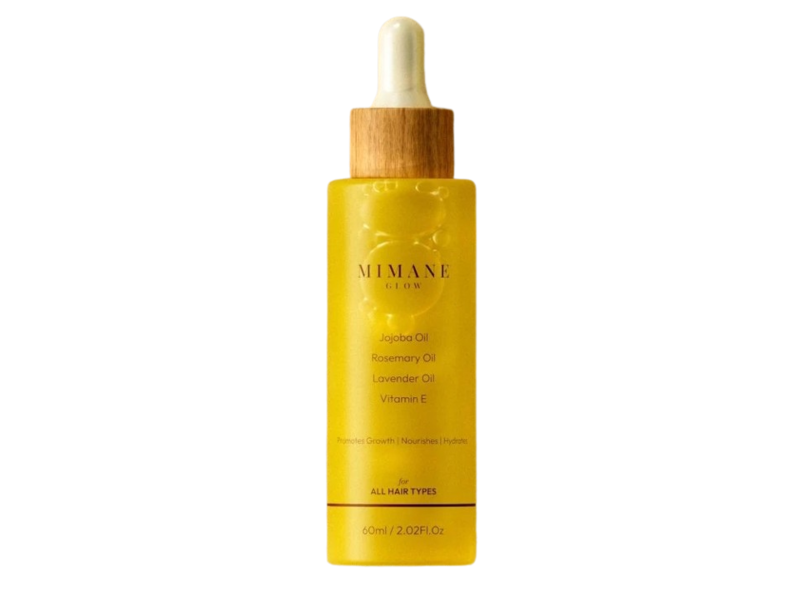 Mimane Glow Growth And Strengthen Hair Oil, 2.02 fl oz/60 mL