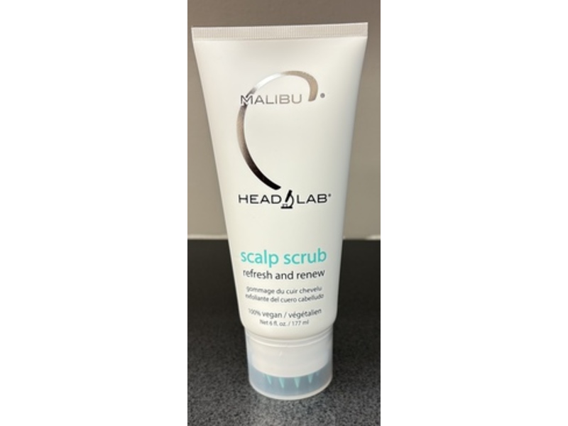 Malibu C Head Lab Scalp Scrub, Refresh & Renew, 6 fl oz/177 mL