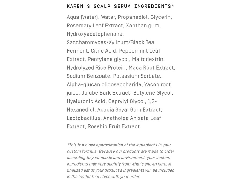 Prose Karen's Scalp Serum, 1.7 fl oz/50 mL