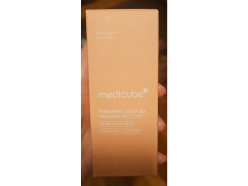 Medicube Pdrn Pink Collagen Exosome Shot 2000 Serum, 1.01 fl oz/30 mL