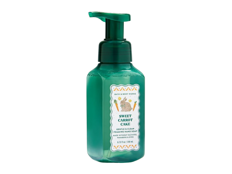 Bath & Body Works Gentle & Clean Foaming Hand Soap, Sweet Carrot Cake, 8.75 fl oz/259 mL
