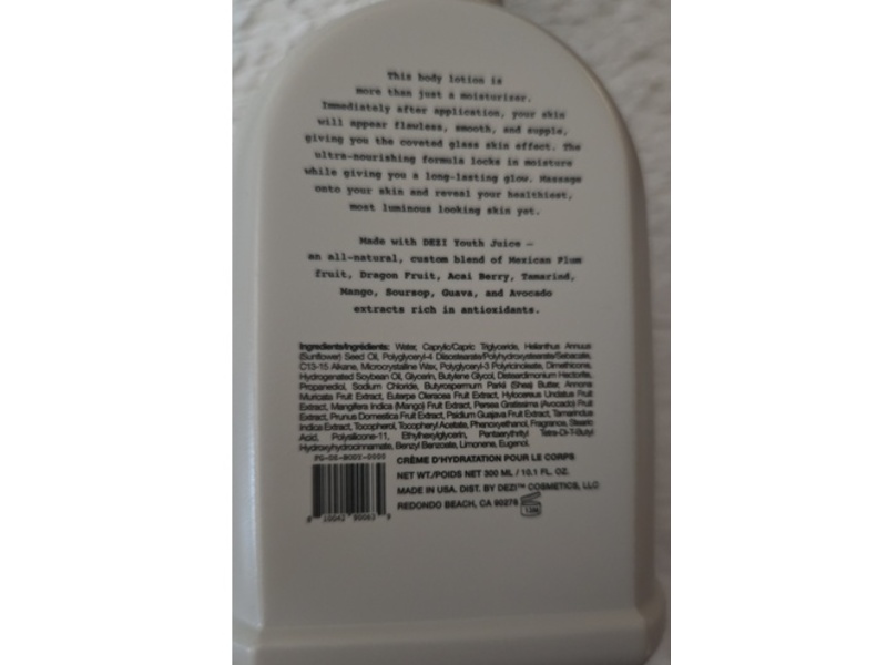 Dezi Skin Body Gloss Ultra Rich Body Lotion, 10.1 fl oz/300 mL