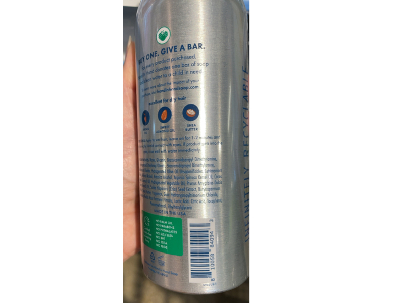 Hand In Hand Repair Almond Creme Conditioner, Vanilla & Oat Milk, 12 fl oz/354 mL