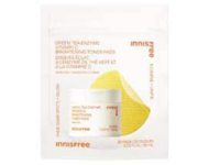 Innisfree Brighteniing Toner Pads, Green Tea Enzyme Vitamin C, 0.20 fl oz/6 mL - Image 2