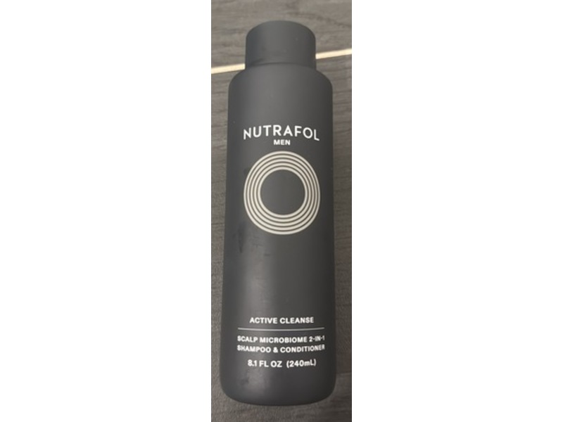 Nutrafol Men Scalp Microbiome 2-In-1 Shampoo & Conditioner, 8.1 fl oz/240 mL