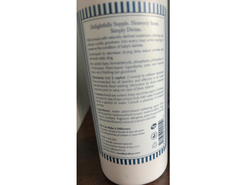 Noodle & Boo Ultra-Soft Fabric Conditioner, 32 fl oz/946 mL