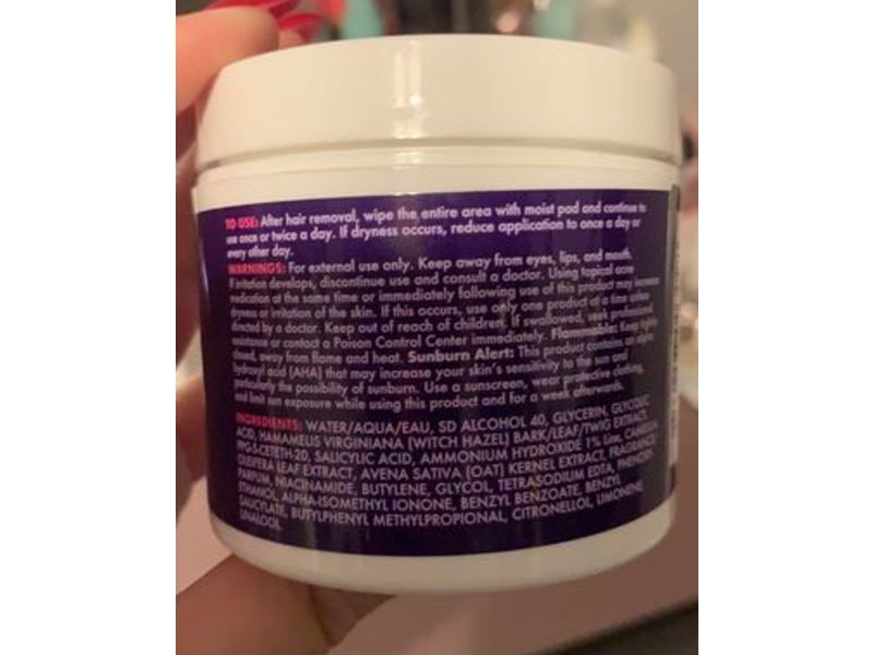 Completely Bare Bikini Bump Blaster For Women, Citrus, 50 Pads