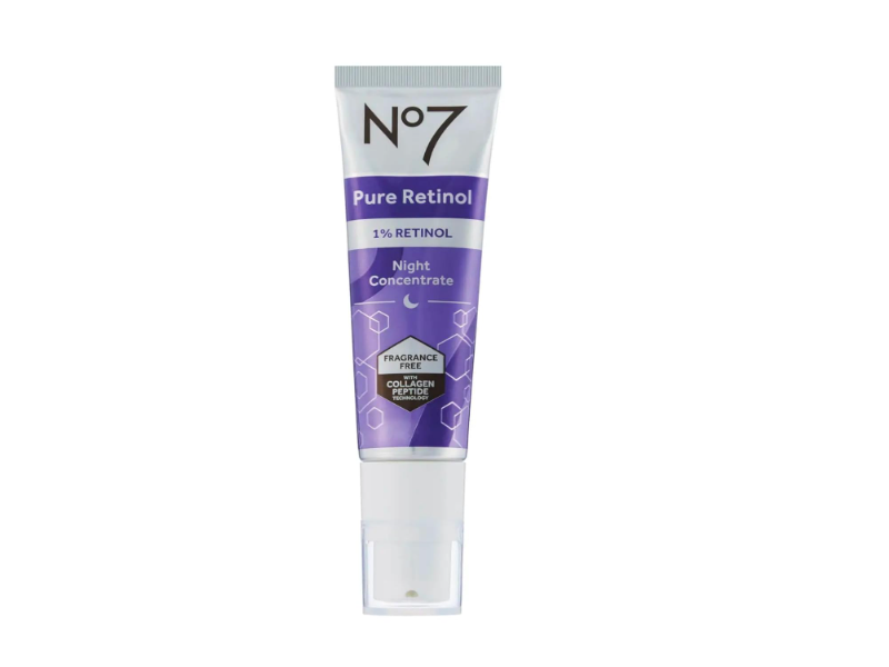 No 7 Pure Retinol Night Concentrate, 1 fl oz/30 mL