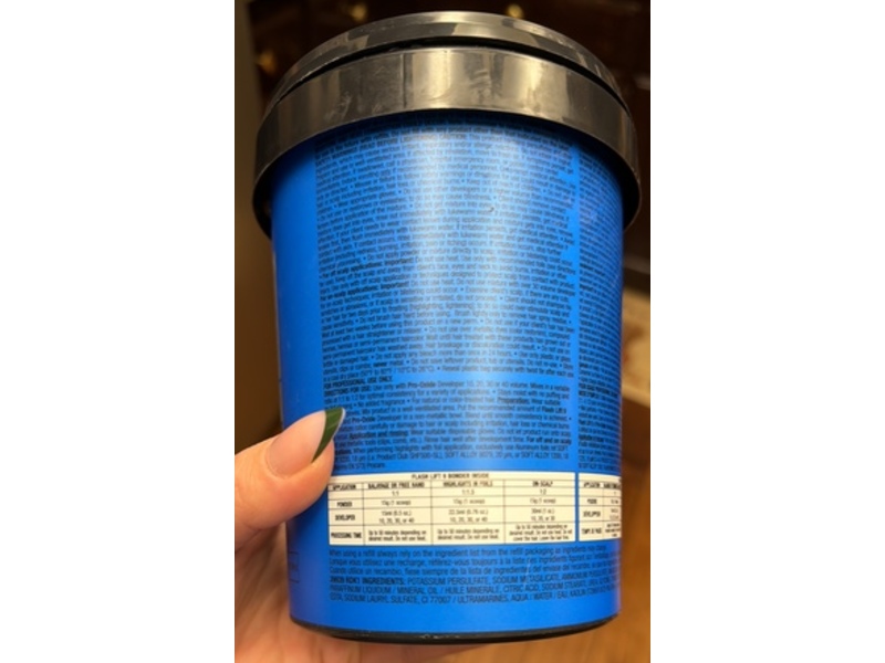 Redken Flash Lift Pre-Bonded Lightening Powder, Bonder Inside 9, 500 g