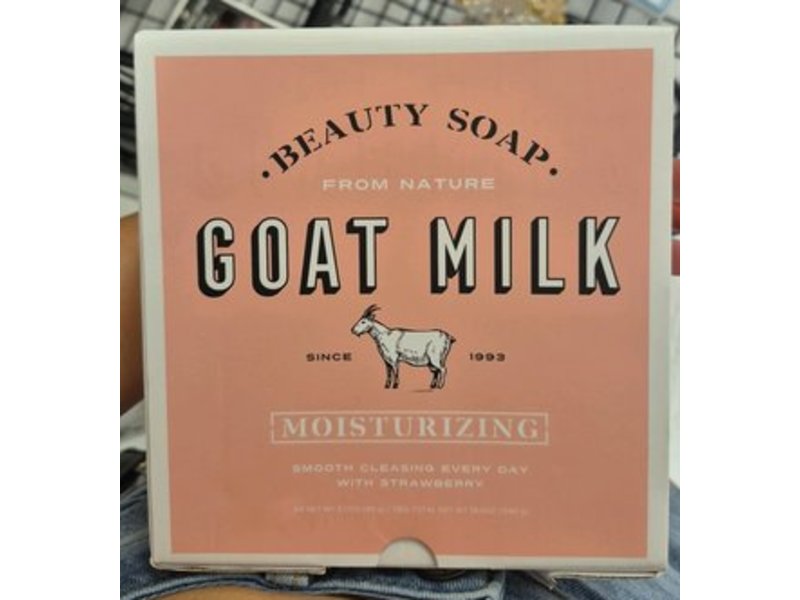 Goat Milk Moisturizing Beauty Soap, 3.37 oz/90 g