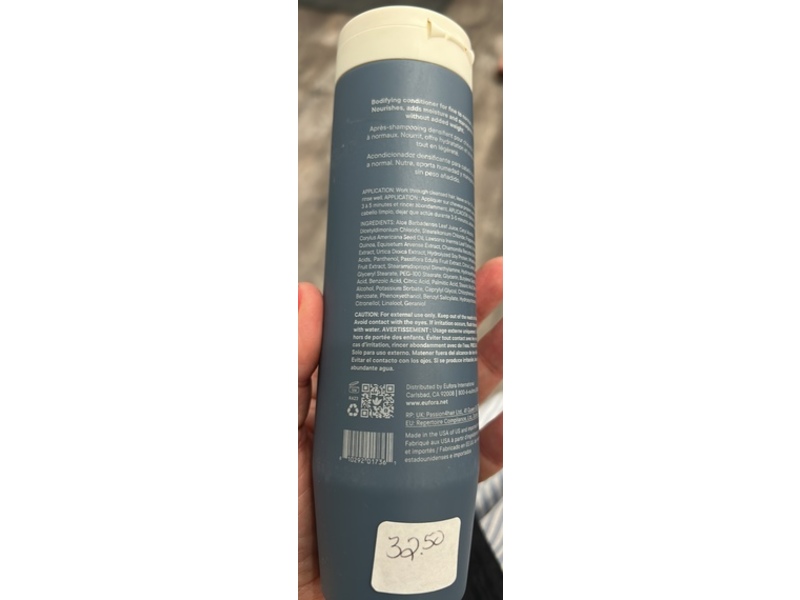 Eufora Daily Balance Volume Conditioner, 9.5 fl oz/280 mL