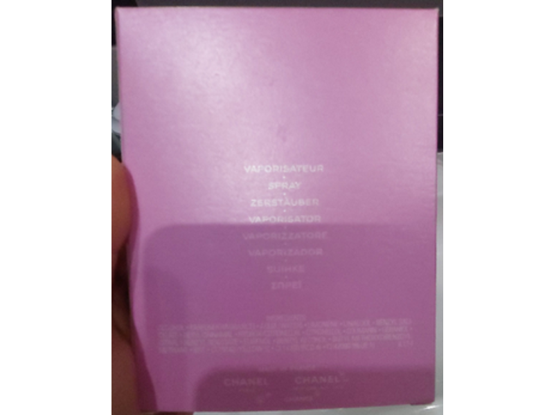 Chanel Eau De Parfum Spray, Chance, 3.4 fl oz/100 mL
