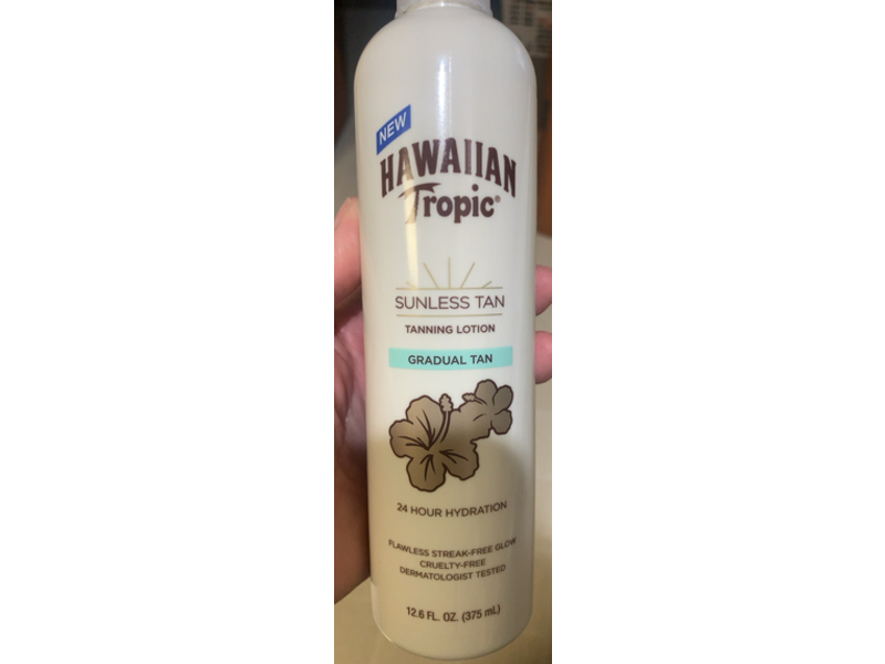 Hawaiian Tropic Tanning Milk Lotion, Gradual Tan,12.6 fl oz/375 mL