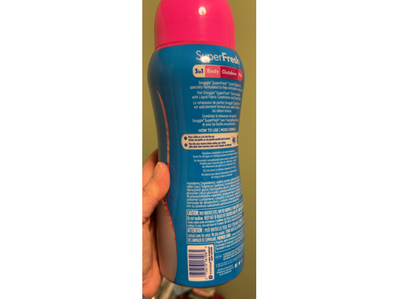 Snuggle Super 3 In 1 Scent Booster, Spring Burst, 79 oz/538 g
