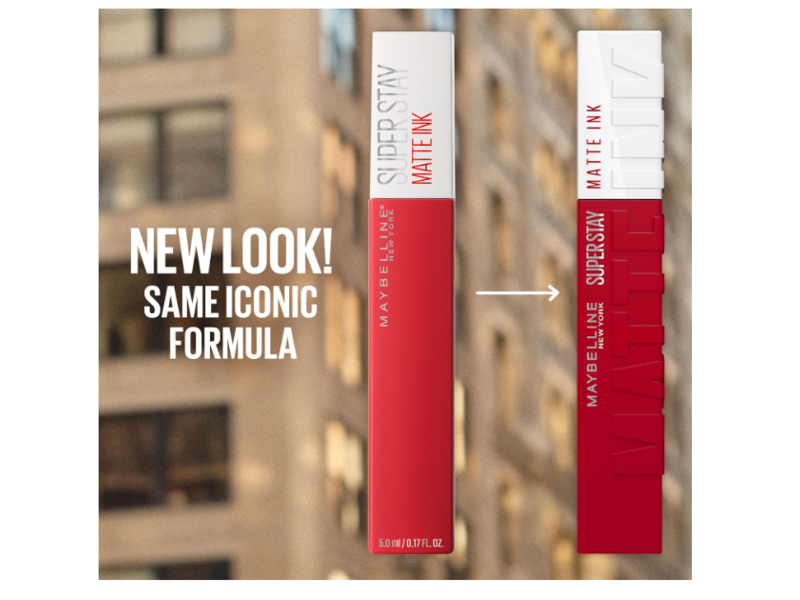 Maybelline New York Superstay Matte Ink City Edition Liquid Lipstick, 130 Self-Starter, 0.17 fl oz/5 mL