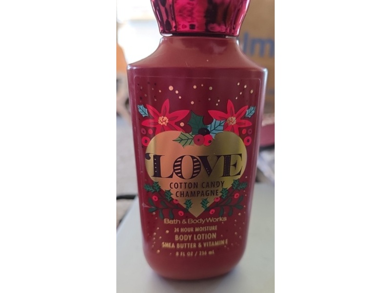 Bath & Body Works Body Lotion, Love Cotton Candy Champagne, 8 fl oz/236 mL