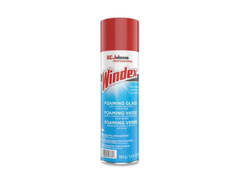 Sc Johnson Windex Foaming Glass, 20 oz/560 g, Pack of 6