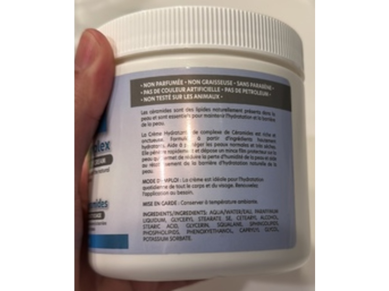 Real Relief Ceramide Complex Moisturizing Face & Body Cream, 14 oz/450 g