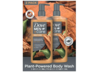 Dove Men+Care Body Wash, Sandalwood + Cardamom Oil, 26 fl oz/769 mL, Pack Of 2 - Image 2