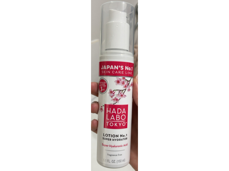 Hada Labo Tokyo Super Hydrator Lotion, Hyaluronic Acid, 5.1 fl oz/150 mL