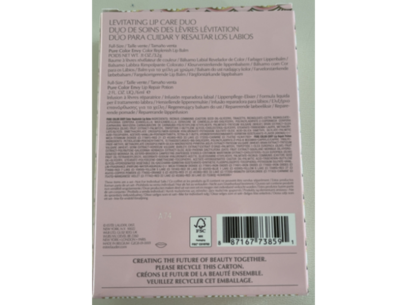 Estee Lauder Pure Color Envy Levitating Lip Care Duo