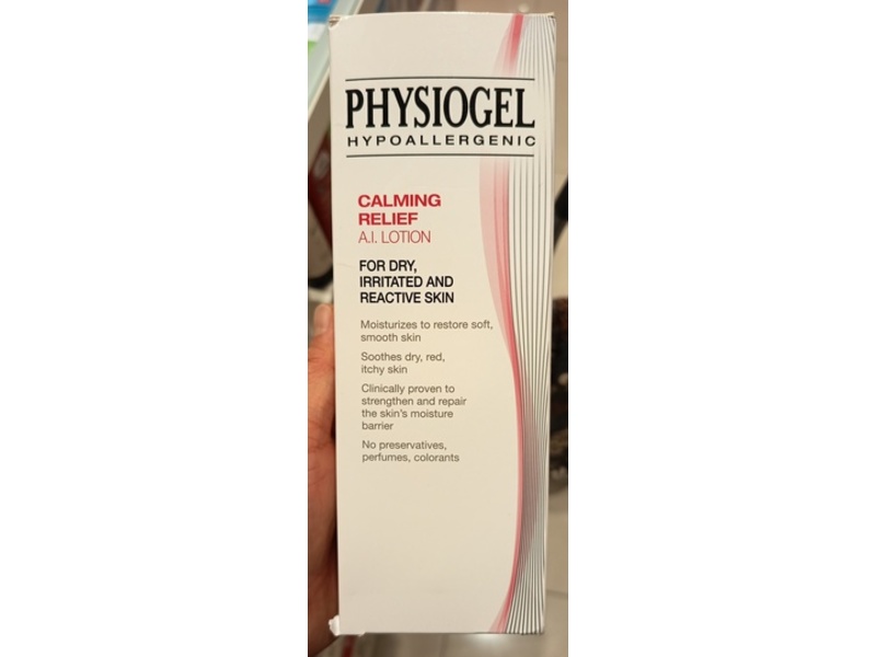 Physiogel Hypoallergenic Calming Relief A.I. Lotion, 400 mL