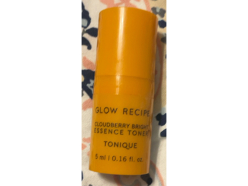 Glow Recipe Cloudberry Bright Essence Toner, 0.16 fl oz/5 mL