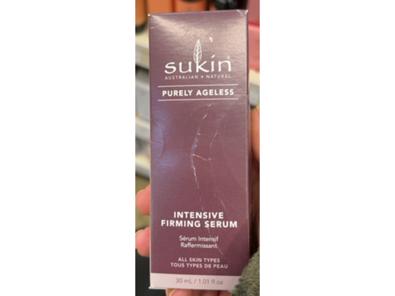 Sukin Purely Ageless Intensive Firming Serum, 1.01 fl oz/30 mL
