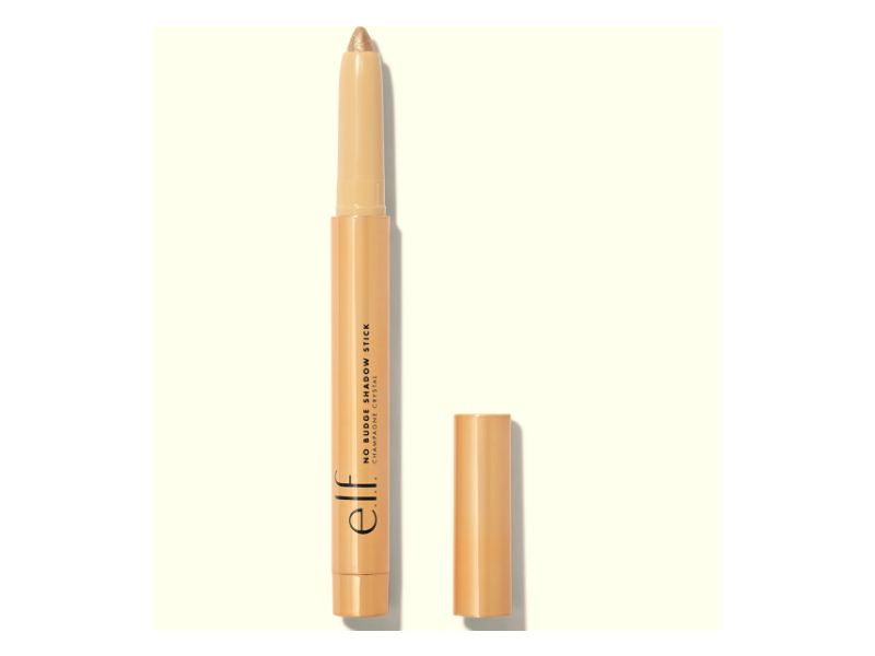 e.l.f. Cosmetics No Budge Shadow Stick, Champagne Crystal, 0.05 oz/1.6 g