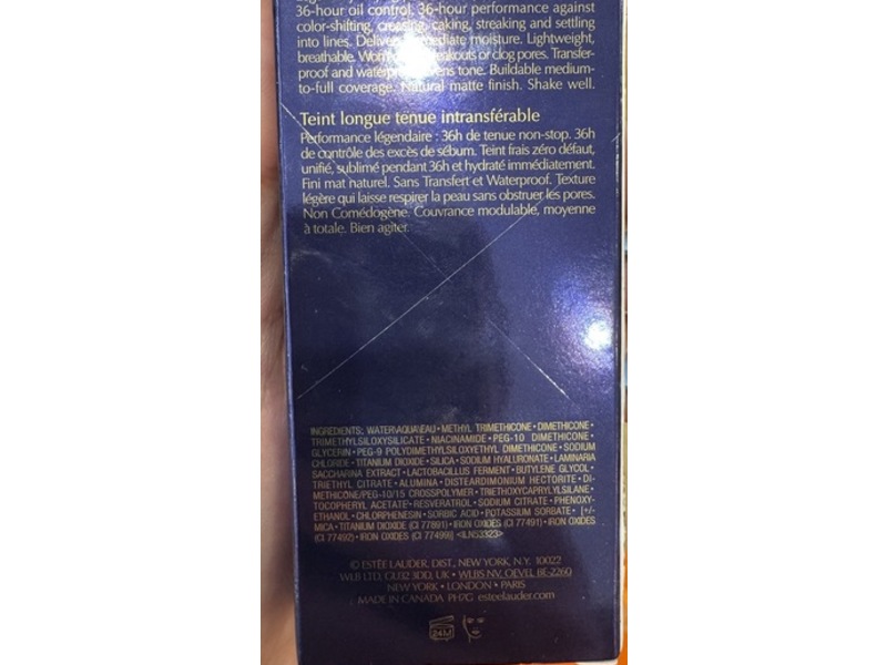 Estee Lauder Double Wear Stay-In-Place Foundation Makeup, 3W1 Tawny, 1 fl oz/30 mL