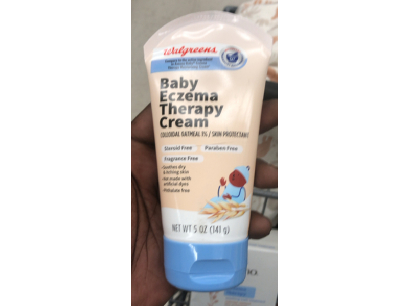 Walgreens Baby Eczema Therapy Cream, Colloidal Oatmeal, 5 oz/141 g